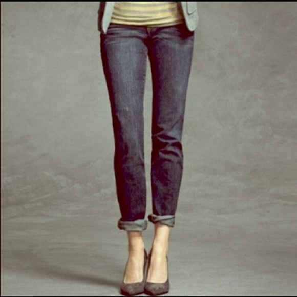 👖 Cabi Jeans Style #964 Size 6 Dark Wash Straight - Picture 1 of 11